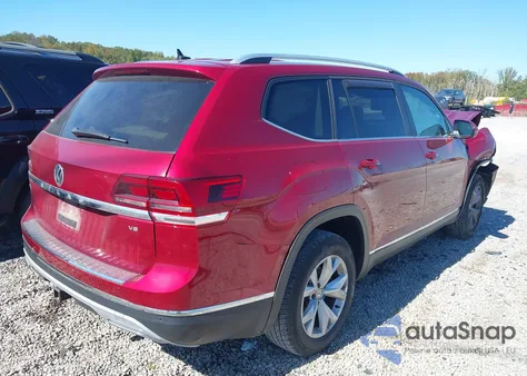 2018 Volkswagen Atlas 3.6L V6 Sel z USA, uszkodzony, nr VIN 1V2ER2CAXJC552292